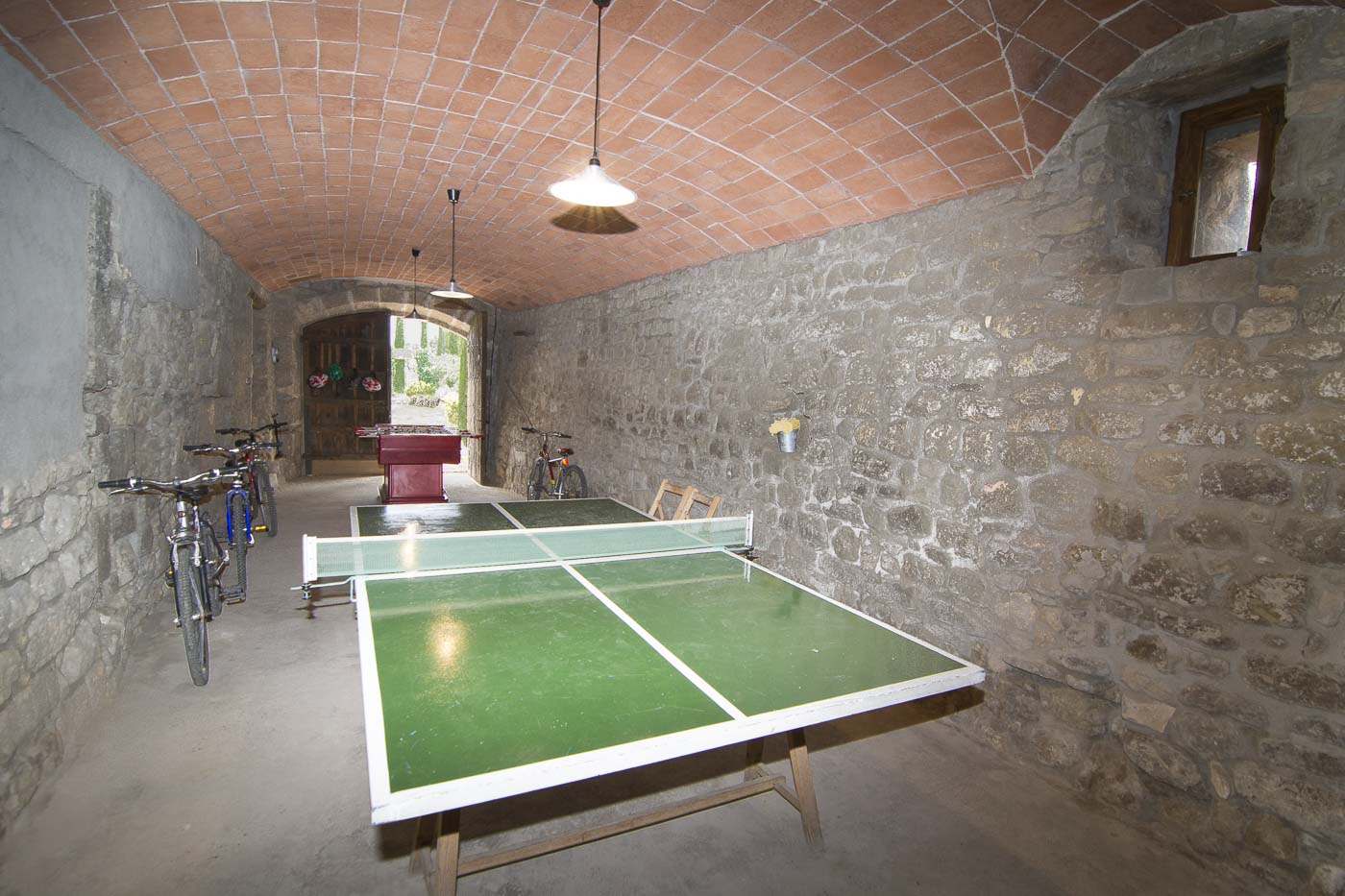 Games room opens to gardens (bikes no longer available from July 2020)